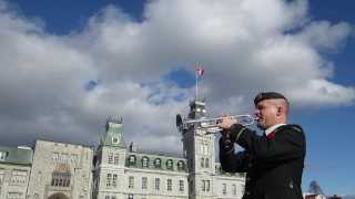 RMCCCMRC Bugling  Remembrance Day  Jour de Souvenir [upl. by Carrie433]