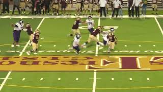 Football Highlights Weslaco High 42 Los Fresnos 23 F [upl. by Valerlan]