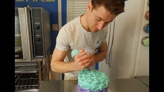 How to make a rosette swirl smash cake [upl. by Rennold]