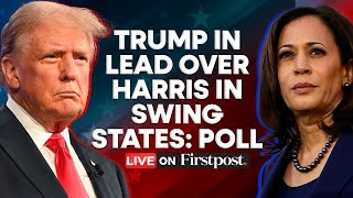 US Election 2024 LIVE Updates  Trump Leading Over Harris in Swing States Amid Iowa Setback Poll [upl. by Benedikt]