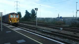 RAILMILLBROOK southampton 2022 network rail 73965 73963 1 8 22 [upl. by Sinnard]