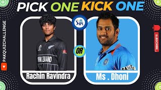 pick one kick one Chennai Super Kings VS Delhi Capitals  ipl 2024 Edition Ipl quiz India premir [upl. by Anaid]