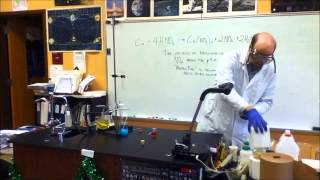 Descriptive Chemistry Copper and Nitric Acid [upl. by Durkee]