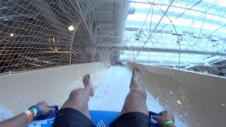 Master Blaster Water Slide at Sandcastle Waterpark [upl. by Baxy]