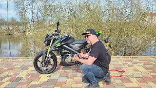 První česká recenze QJ MOTOR SRK 125 S [upl. by Sarine]