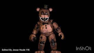 FNAF VHS Withered Freddy Sing FNAF 1 Song [upl. by Alesiram]