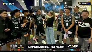 ONE DLEAGUE Interview Shepparton City Ballers [upl. by Nuncia]