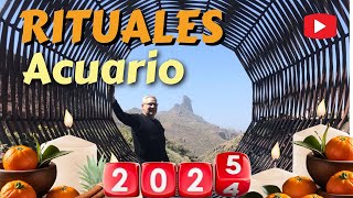 ACUARIO ♒ Rituales 2025 🎁 Para abrir tus caminos Hogar Negocios Salud Abundancia Baños [upl. by Atirabrab]