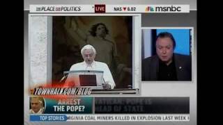 Christopher Hitchens Arrest The Pope [upl. by Plank658]