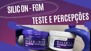 SILIC ON  FGM Teste e percepções odontologia protesedentaria protesesobreimplante [upl. by Richia]