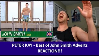 American Reacts PETER KAY Best of John Smith Adverts REACTION [upl. by Bink]