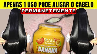 ALISAMENTO CASEIRO Que Me Ajuda Ficar SEM PROGRESSIVA 1 USO PODE ALISAR O CABELO PERMANENTEMENTE [upl. by Ykroc]