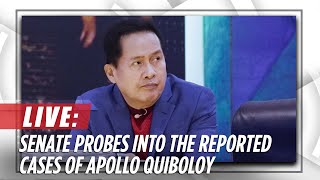 Senate resumes inquiry into the reported cases of KOJC leader Apollo Quiboloy  ABSCBN News [upl. by Freytag]