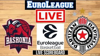 Baskonia VS Partizan Euroleague Live Stream [upl. by Nonnahc]