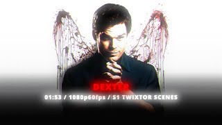 Dexter seasons 1 twixtor scenepack 1080p60fps [upl. by Kimball]