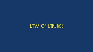 Law Of Laplace Surface Tension and Surfactants [upl. by Maurita]