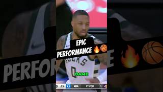 Dame Lillard Goes Off Drops 30 Points in Epic Performance 🔥 [upl. by Ahsiral]