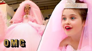 8 Years Old Dream Gypsy Communion  My Big Fat Gypsy Wedding  OMG Weddings [upl. by Ahsietal]