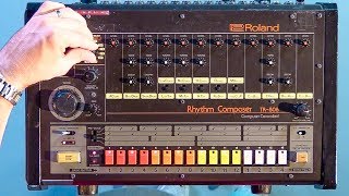 The Roland TR808 In Action [upl. by Odnalo]