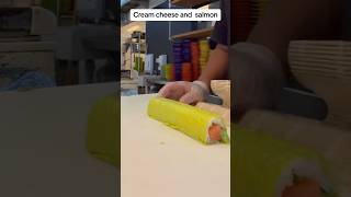 Salmon and cream cheese sushi trending [upl. by Des76]