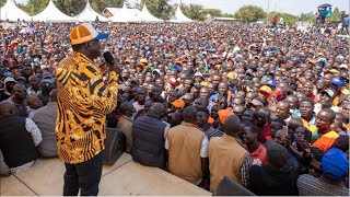 LIVE Raila amp other leaders in Kisumu for Official Coronation Ceremony For Luo Council of Elders [upl. by Trefler]