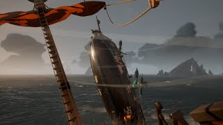 How to turn a Brigantine around  Sea of Thieves [upl. by Googins]