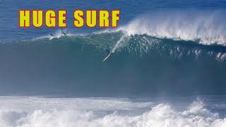 Massive Surf Pounds Northern California [upl. by Meerak]