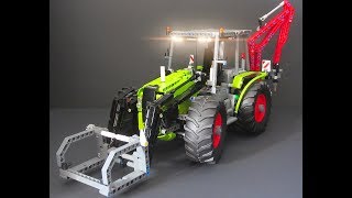 Backhoe Loader  LEGO 42054 C MODEL [upl. by Urd]