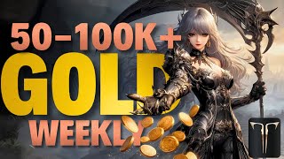 How I Make 50100k Gold a Week Without Raids in Lost Ark [upl. by Xeno]