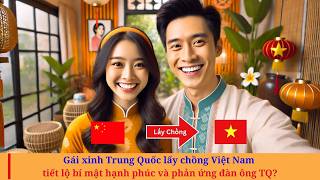 gái xinh Trung Quốc lấy chồng Việt Nam tiết lộ bí mật hạnh phúc và phản ứng của đàn ông TQ [upl. by Leamaj172]