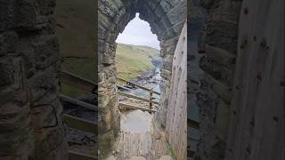 Tintagel Castle Ruins in Cornwall England Doorway to the sea [upl. by Aecila824]