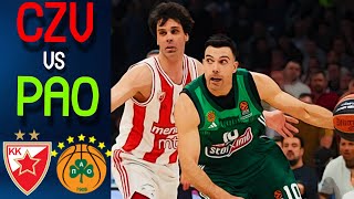 Crvena Zvezda  Panathinaikos AKTOR  UNCUT Clutch Highlights [upl. by Nilhsa]