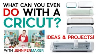 What Can You Do With Cricut  Projects for Joy Maker Explore amp More [upl. by Castorina211]