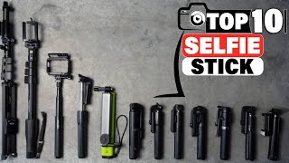 Top 10 Best Selfie Stick On Amazon [upl. by Nwahsuq368]