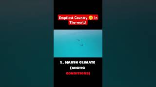 Emptiest Country 🤫 in The world emptiescountry greenland facts trending viral trendingreels [upl. by Flosser]