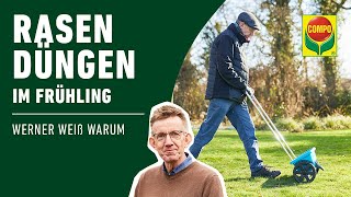 Rasen düngen im Frühjahr  COMPO [upl. by Waldner]