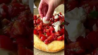 😍🍅 Saftige Bruschetta Pizza  Thermomix® Rezepte [upl. by Lukash]