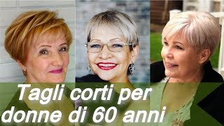 Top 20 tagli 🌟 corti per donne di 60 anni estate 2019 [upl. by Belac]