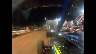 Selinsgrove Speedway Pa 91623 PASS 305 sprintcar [upl. by Fleisig]