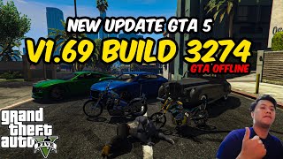 CARA UPDATE GTA 5 V169 BUILD 3274  GTA 5 INDONESIA [upl. by Malca]