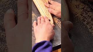 Making process of wooden hangers [upl. by Ardnuyek]