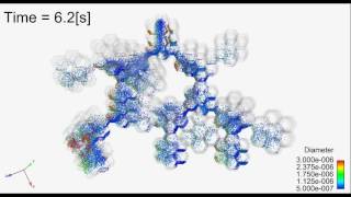 Targeting the pulmonary acinus with magnetic particles  Supplementary video 2 102138 [upl. by Langston]