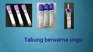 20 Flebotomi Anticoagulant EDTA bagi ATLM  Tabung vakum  vakutainer  K3EDTA K2EDTA [upl. by Pegma]