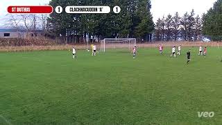 St Duthus 3  2 Clachnacuddin A  Match Highlights  North Caledonian League  6 January 2024 [upl. by Harutak]