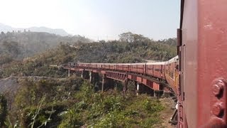 Metre Gauge Those Magnificent Bridges  15693 Barak Valley Exp Feb 25 2013 [upl. by Swithbert]