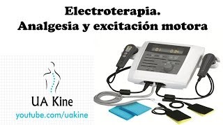 Electroterapia Parte 2  Analgesia y excitación motora [upl. by Siuoleoj]