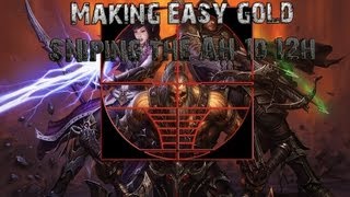 Diablo 3 Sniping Under price items and Making Money [upl. by Gilus]