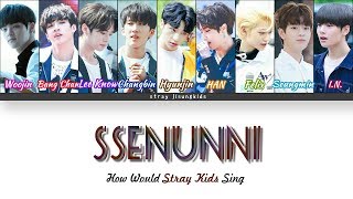 How Would STRAY KIDS Sing  JESSI quotSSENUNNIquot [upl. by Portia]