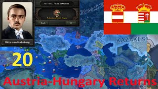 HOI4 BBA  AustriaHungary restored  Ep 20  Liberating the Netherlands and pushing the frontlines [upl. by Ardnalak754]