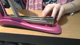 How to put Staples In your stapler [upl. by Asilam814]